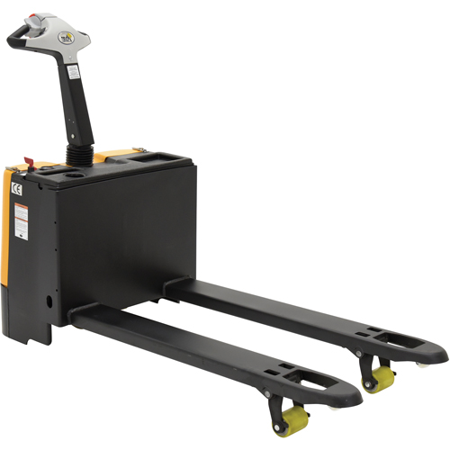 Fully Powered Electric Pallet Truck, 3300 lbs. Cap., 48" L x 28.25" W Planification Entrepots Molloy