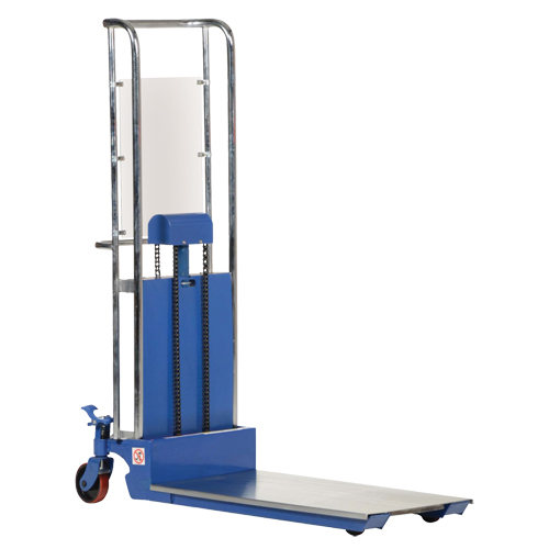 Gerbeur Hefti-Lift, M&eacute;canisme Pompe au pied, Capacit&eacute; de 300 lb, Levage max de 59" Planification Entrepots Molloy