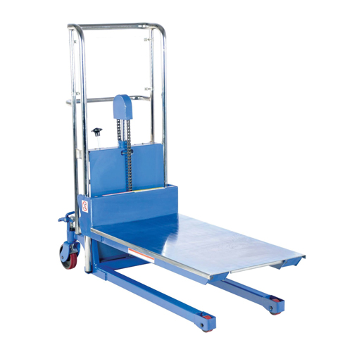 Hefti-Lift Load Stacker, Foot Pump Operated, 400 lbs. Capacity, 44" Max Lift Planification Entrepots Molloy