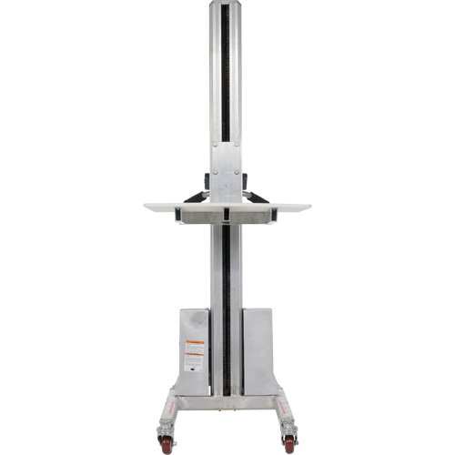 Gerbeur &agrave; levage rapide, M&eacute;canisme &eacute;lectrique, Capacit&eacute; de 175 lb, Levage max de 57" Planification Entrepots Molloy