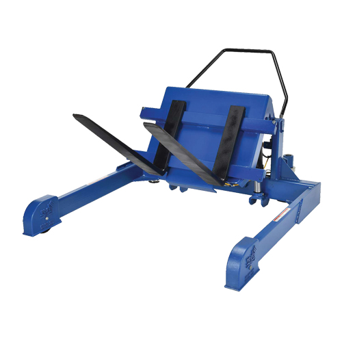 Basculeur ergonomique &agrave; chevauchement, Bascule 90°, Capacit&eacute;e 4000 lb, 72-13/16" lo x 57-1/4" la x 29-1/4" h Planification Entrepots Molloy