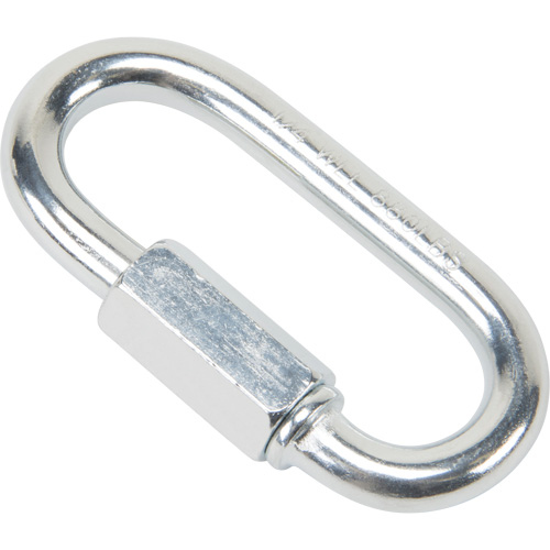 Zinc Plated Quick Link, 880 lbs (0.44 tons), 1/4" Planification Entrepots Molloy