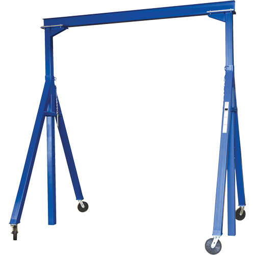 Adjustable Steel Gantry Crane, 10' L, 2000 lbs. (1 tons) Capacity Planification Entrepots Molloy