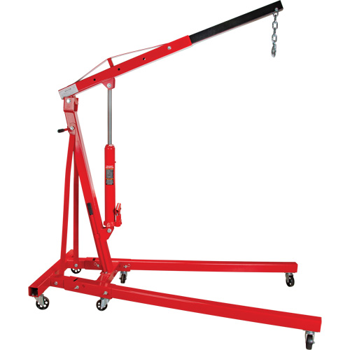 Folding Shop Crane, 4000 lbs. (2 tons) Capacity Planification Entrepots Molloy