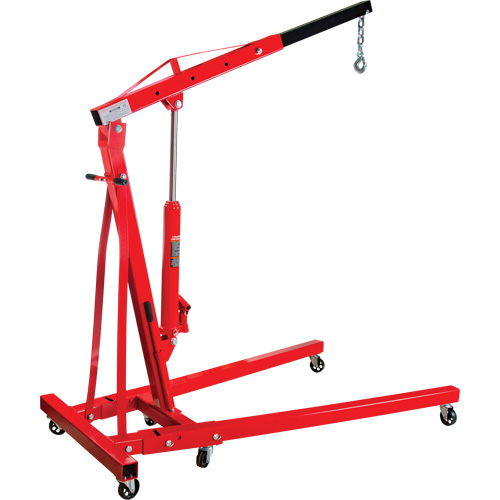 Folding Shop Crane, 4000 lbs. (2 tons) Capacity Planification Entrepots Molloy