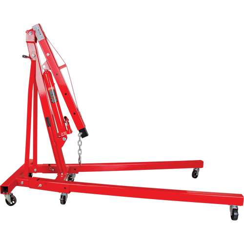 Folding Shop Crane, 4000 lbs. (2 tons) Capacity Planification Entrepots Molloy