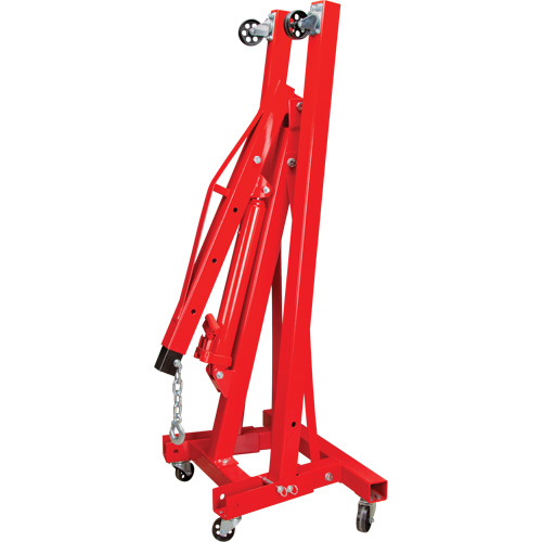 Folding Shop Crane, 4000 lbs. (2 tons) Capacity Planification Entrepots Molloy