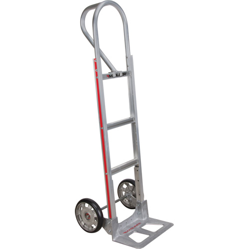 Knocked Down Hand Truck, P-Handle Handle, Aluminum, 52" Height, 500 lbs. Capacity Planification Entrepots Molloy