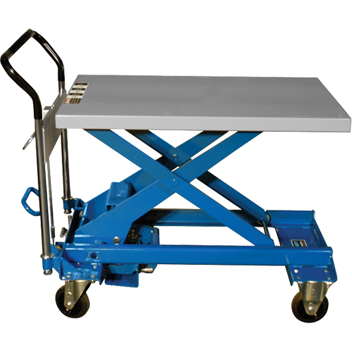 Dandy Lift Scissor Lift Table, 39-2/5" L x 23-3/5" W, Steel, 1760 lbs. Capacity Planification Entrepots Molloy