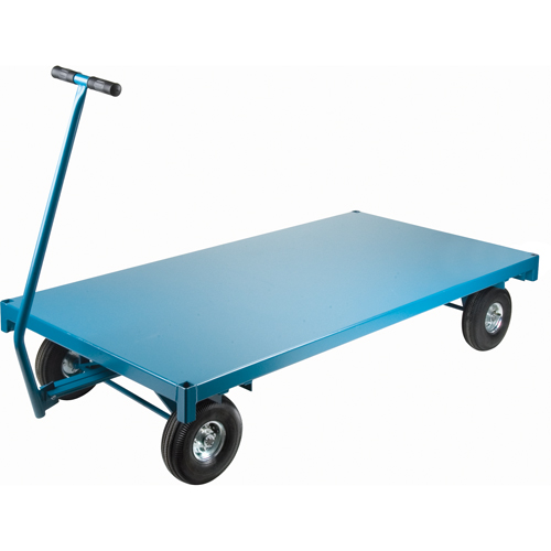 Platform Trucks - Ergonomic Platform Wagon Trucks, 36" W x 72" L, 1000 lbs. Capacity Planification Entrepots Molloy