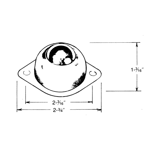 Billes de manutention en acier Planification Entrepots Molloy