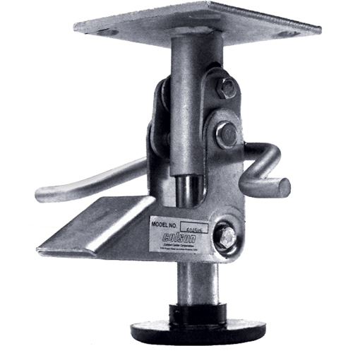 Verrous de plancher - Robuste, 6-7/32" Hauteur rallong&eacute;e, 5-11/64" Hauteur r&eacute;tract&eacute;e Planification Entrepots Molloy