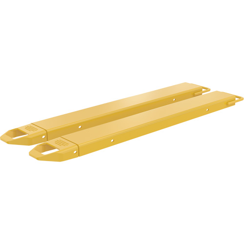 Rallonges de fourches, 54" l x 7" la, Pour des largeurs de fourches 6" Planification Entrepots Molloy