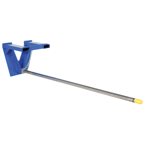 Fl&egrave;che de chariot &eacute;l&eacute;vateur pour tapis, 144-1/2" longueur, Install&eacute; sur fourche, Capacit&eacute; de 1800 lb Planification Entrepots Molloy