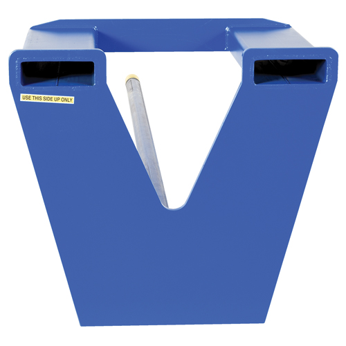 Fl&egrave;che de chariot &eacute;l&eacute;vateur pour tapis, 144-1/2" longueur, Install&eacute; sur fourche, Capacit&eacute; de 1800 lb Planification Entrepots Molloy