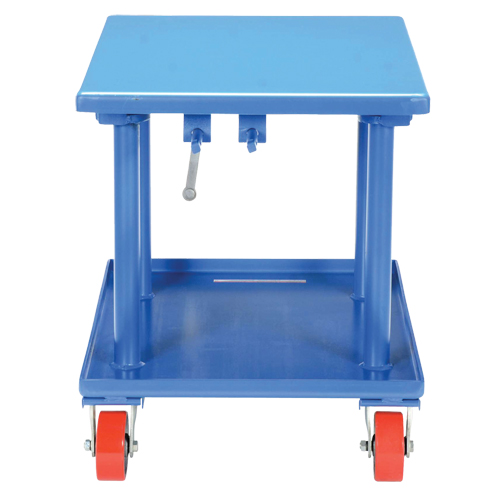 Hydraulic Lift Table, 24" L x 36" W, Steel, 2000 lbs. Capacity Planification Entrepots Molloy