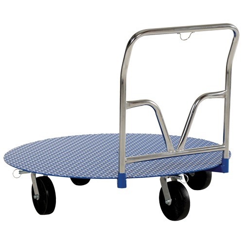 Chariot &agrave; plateforme ergonomique Planification Entrepots Molloy