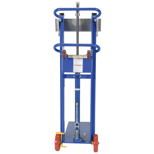 Gerbeur &agrave; plateforme hydraulique, M&eacute;canisme Pompe au pied, Capacit&eacute; de 750 lb, Levage max de 52" Planification Entrepots Molloy