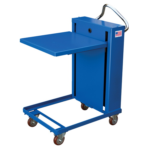 Self Elevating Tables, 20" L x 20" W, Steel, 230 lbs. Capacity Planification Entrepots Molloy