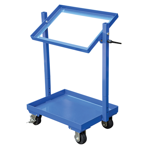 Chariot &agrave; cueillette, Acier, 30-11/16" la x 19-1/4" p, 2 tablettes, Capacit&eacute; 200 lb Planification Entrepots Molloy