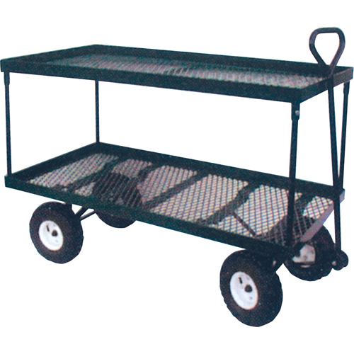 Double Deck Wagon, 24" W x 48" L, 600 lbs. Capacity Planification Entrepots Molloy