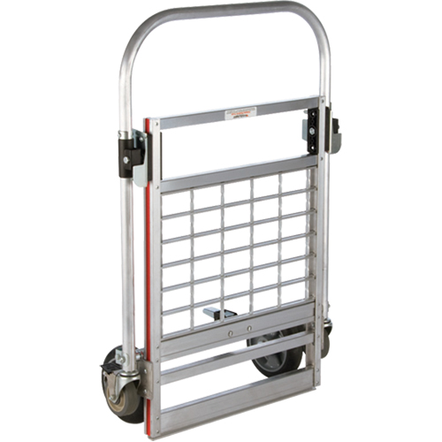 Four Wheel Folding Platform Truck, Aluminum, 750 lbs., 31" L x 23-1/4" W, 39" High Planification Entrepots Molloy
