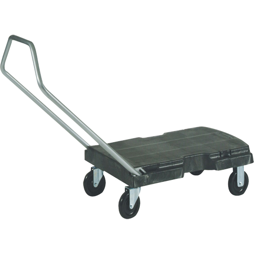 Chariots Triple, 32-1/2" lo x 20-1/2" la, 500 lb cap, Roues Caoutchouc Planification Entrepots Molloy