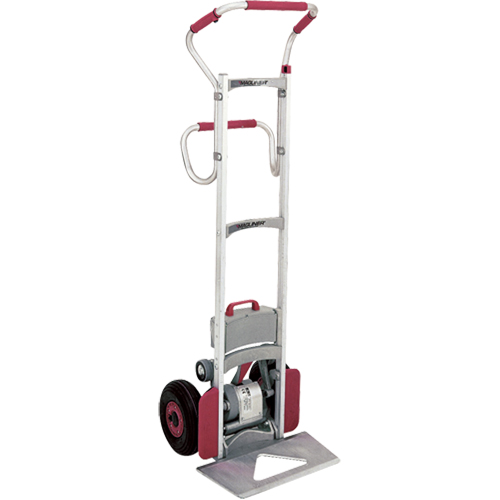 Powered Aluminum Hand Truck, Aluminum Frame, 21" W x 62" H, 375 lbs. Capacity Planification Entrepots Molloy