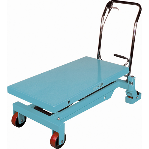 Heavy-Duty Hydraulic Scissor Lift Table, 40" L x 20-1/8" W, Steel, 2200 lbs. Capacity Planification Entrepots Molloy