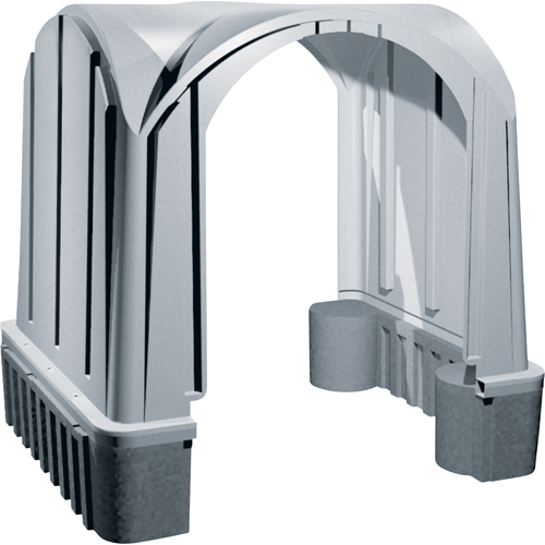 Abris en poly pour l'ext&eacute;rieur, 2 murs, 7' lo x 6' la x 7' h Planification Entrepots Molloy