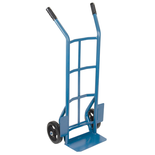 Diable robuste, Prise Double, Acier, Hauteur de 46", Capacit&eacute; 1000 lb Planification Entrepots Molloy