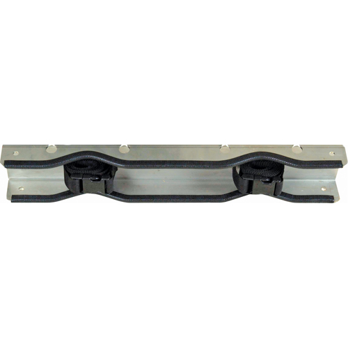 Support mural en acier inoxydable pour deux bouteilles Planification Entrepots Molloy