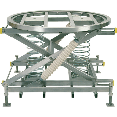 Spring-Operated Pallet Lifters - Pallet Pal&reg;, 43-5/8" L x 43-5/8" W, 4500 lbs. Cap. Planification Entrepots Molloy