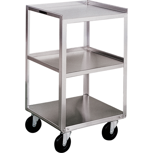 Supports pour &eacute;quipement, 3 Tiers, 16-3/4" la x 30-1/8" h x 18-3/4" p, Capacit&eacute; 300 lb Planification Entrepots Molloy