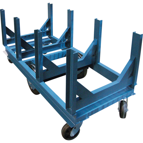 Bar Cradle Truck, 60" L x 28" W x 29" H, 5000 lbs. Capacity, Phenolic Wheels Planification Entrepots Molloy