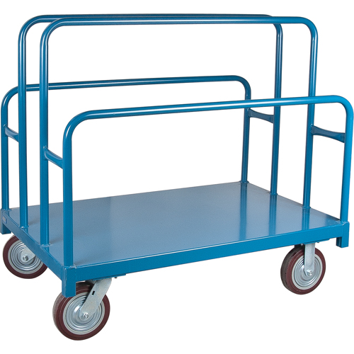 Chariots porte-panneaux robuste, 60" x 30" x 45", Capacit&eacute; 2500 lb Planification Entrepots Molloy