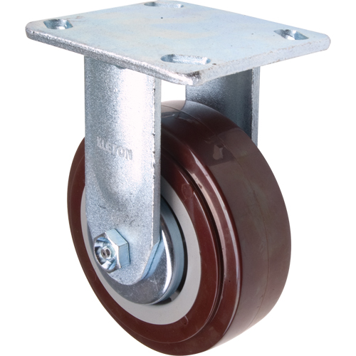 Caster, Rigid, 5" (127 mm), Polyurethane, 650 lbs. (294 kg.) Planification Entrepots Molloy