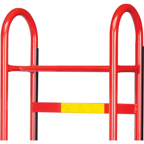 Diable de calibre industriel pour &eacute;lectrom&eacute;nagers, Acier, Capacit&eacute; 550 lb, 24" la x 59" h Planification Entrepots Molloy
