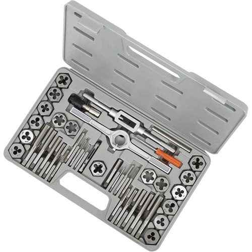 TD40H SAE HSS Tap & Alloy Die Set, 40 Pieces Planification Entrepots Molloy