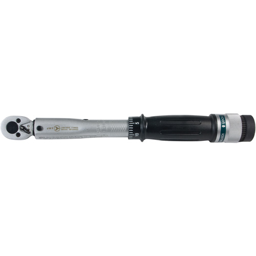 Cl&eacute; dynamom&eacute;trique JTW-1425, &agrave; cliquer, Entraînement 1/4" carr&eacute;, 40 - 250 lb-pi Planification Entrepots Molloy