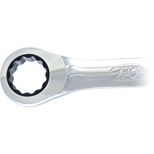 Cl&eacute; mixte &agrave; cliquet &agrave; motif long non r&eacute;versible, 19 mm, Fini Ordinaire Planification Entrepots Molloy