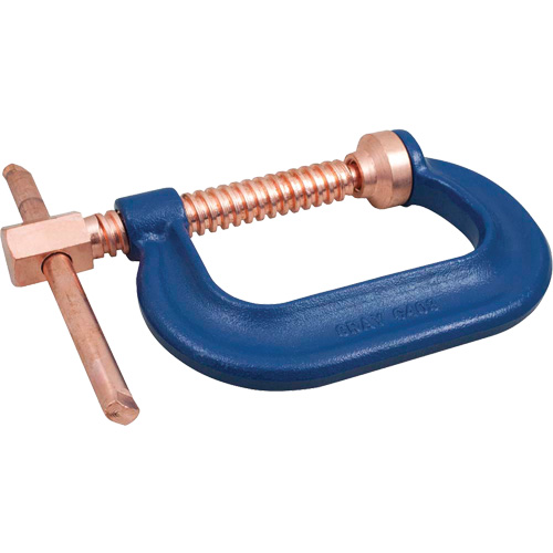 Serre-joint forg&eacute; robuste, Capacit&eacute; de 10" (254 mm), Profondeur de gorge de 5" (127 mm) Planification Entrepots Molloy