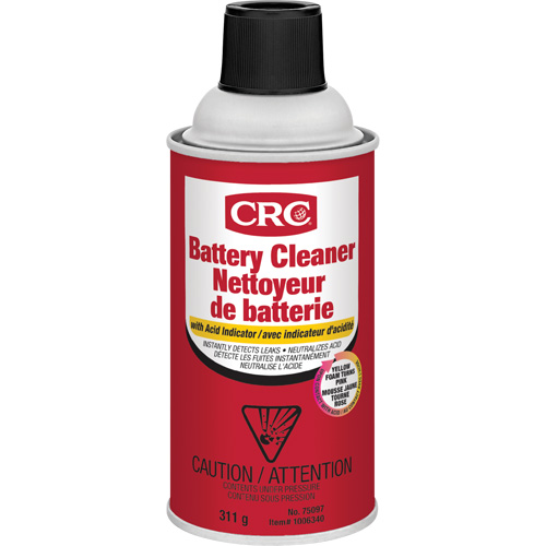 Battery Cleaner With Acid Indicator, Aerosol Can Planification Entrepots Molloy