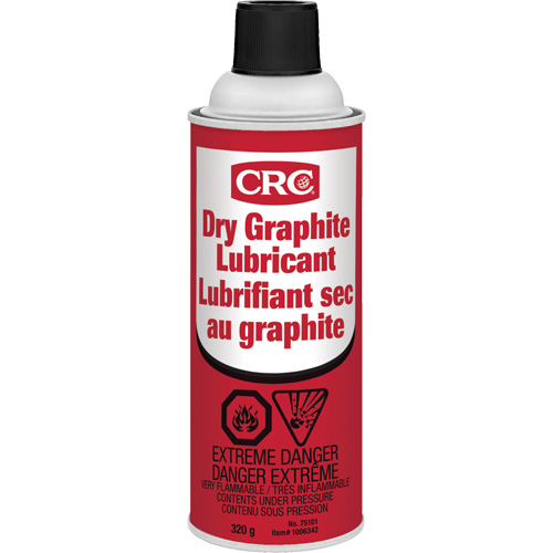 Lubrifiant au graphite sec, Canette a&eacute;rosol Planification Entrepots Molloy