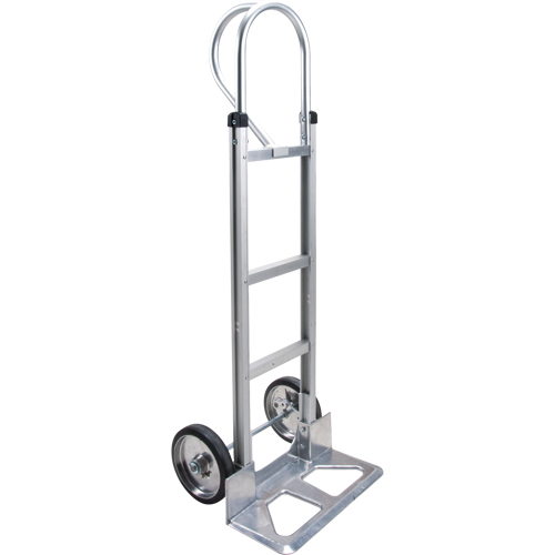 Knocked Down Hand Truck, P-Handle Handle, Aluminum, 52-1/8" Height, 500 lbs. Capacity Planification Entrepots Molloy