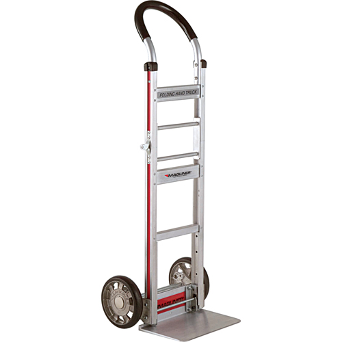 Folding Hand Trucks, Aluminum, 500 lbs. Capacity Planification Entrepots Molloy
