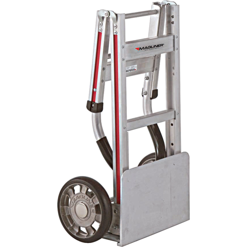 Folding Hand Trucks, Aluminum, 500 lbs. Capacity Planification Entrepots Molloy