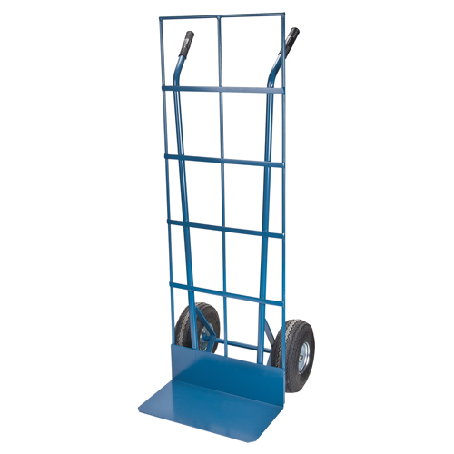 Load Retention Hand Truck, Dual Handle, Steel, 53" Height, 600 lbs. Capacity Planification Entrepots Molloy