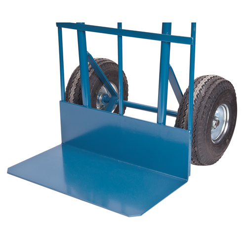 Load Retention Hand Truck, Dual Handle, Steel, 53" Height, 600 lbs. Capacity Planification Entrepots Molloy