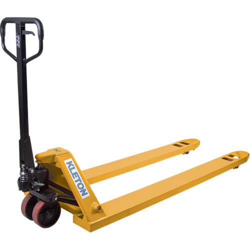 6' Long Fork Hydraulic Pallet Trucks, 72" L x 27" W, 5500 lbs. Capacity Planification Entrepots Molloy
